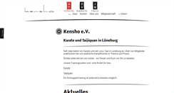 Desktop Screenshot of kensho-lueneburg.de